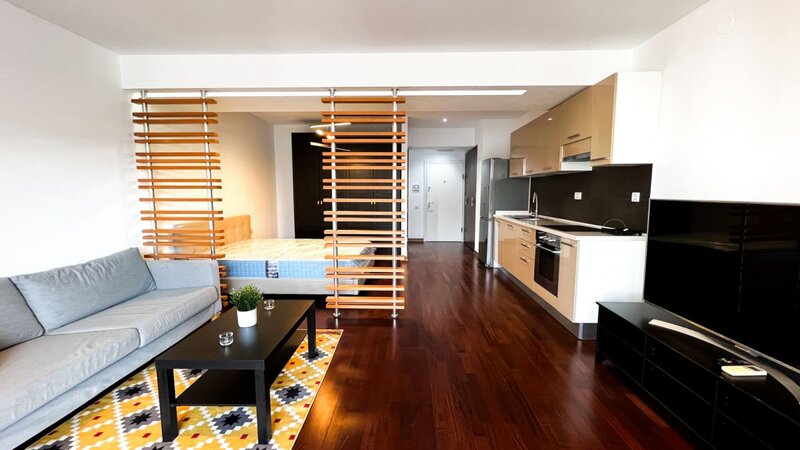 In City Residence, studio smart home.